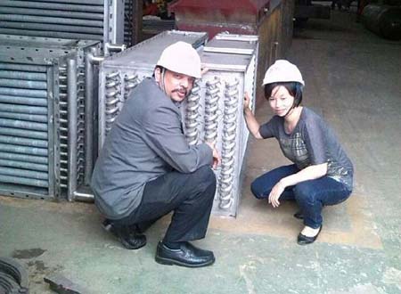 捷瑪換熱器質(zhì)量好，服務(wù)熱情