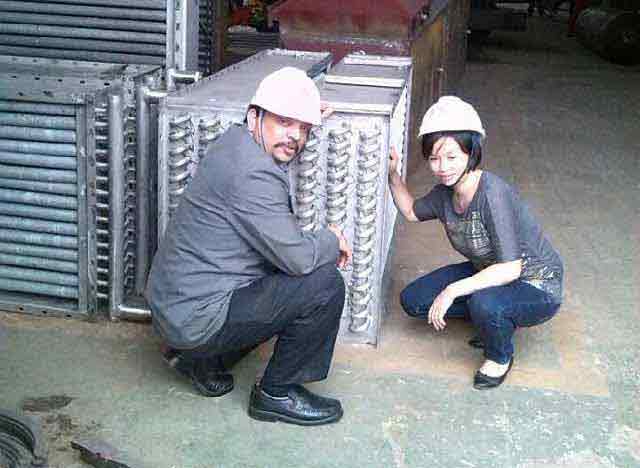 捷瑪換熱器質(zhì)量好，服務(wù)熱情